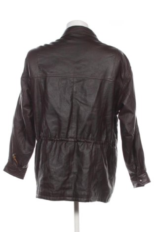 Мъжко кожено яке Unbranded, Размер L, Цвят Кафяв, Цена 56,24 €
