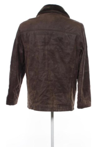 Geacă de piele pentru bărbati Unbranded, Mărime M, Culoare Maro, Preț 251,99 Lei