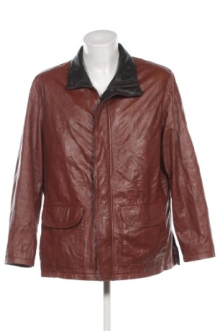 Мъжко кожено яке Unbranded, Размер XL, Цвят Кафяв, Цена 33,23 €