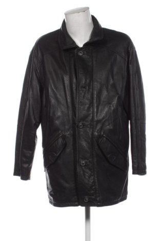 Мъжко кожено яке Unbranded, Размер L, Цвят Черен, Цена 43,45 €