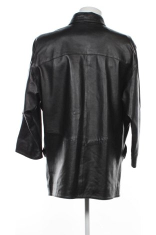 Мъжко кожено яке Unbranded, Размер L, Цвят Черен, Цена 44,48 €