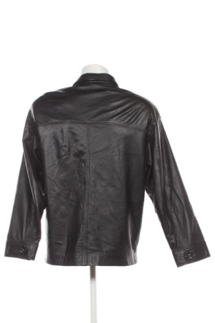 Geacă de piele pentru bărbati Unbranded, Mărime M, Culoare Negru, Preț 237,99 Lei