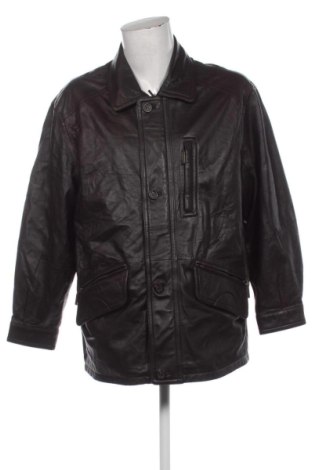 Geacă de piele pentru bărbati Unbranded, Mărime L, Culoare Maro, Preț 265,99 Lei