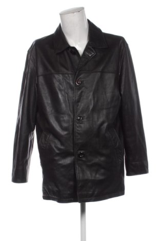 Мъжко кожено яке Unbranded, Размер L, Цвят Черен, Цена 56,24 €