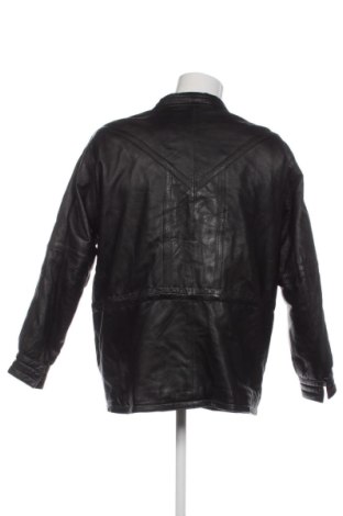 Мъжко кожено яке Unbranded, Размер L, Цвят Черен, Цена 44,48 €