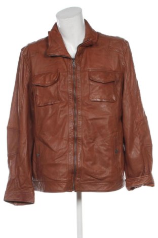 Pánska kožená bunda  Unbranded, Veľkosť XXL, Farba Hnedá, Cena  65,95 €