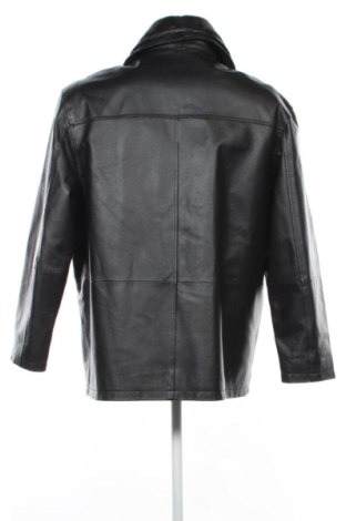 Мъжко кожено яке Unbranded, Размер XXL, Цвят Черен, Цена 39,36 €