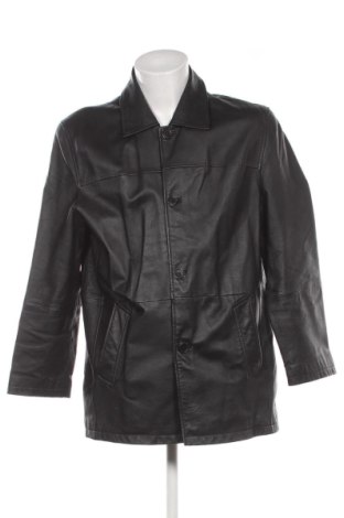 Мъжко кожено яке Unbranded, Размер 3XL, Цвят Черен, Цена 47,03 €