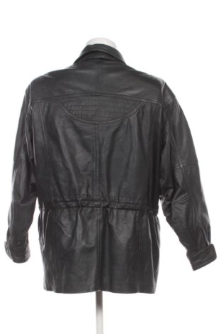 Мъжко кожено яке Unbranded, Размер L, Цвят Сив, Цена 39,36 €