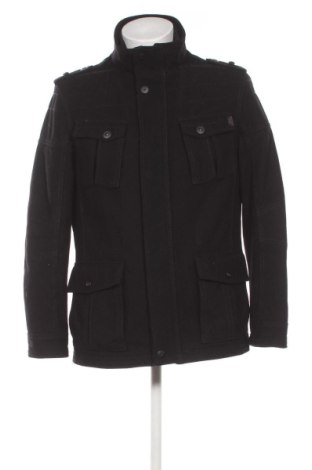 Męski płaszcz Angelo Litrico, Rozmiar L, Kolor Czarny, Cena 260,99 zł