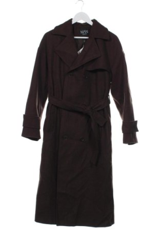 Palton de bărbați Boohoo, Mărime XS, Culoare Maro, Preț 127,99 Lei