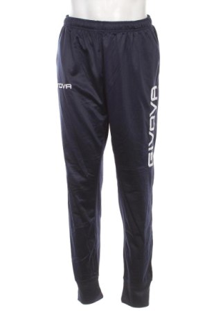 Pantaloni trening de bărbați Givova, Mărime M, Culoare Albastru, Preț 70,99 Lei