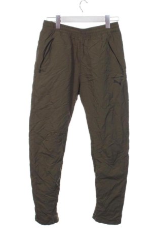Pantaloni trening de bărbați PUMA, Mărime S, Culoare Verde, Preț 103,99 Lei