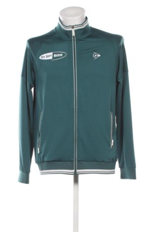 Ανδρική αθλητική ζακέτα Dunlop, Μέγεθος M, Χρώμα Πράσινο, Τιμή 25,99 €