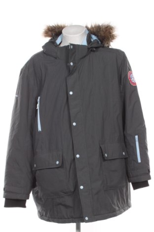 Męska kurtka do sportów zimowych Bpc Bonprix Collection, Rozmiar 3XL, Kolor Szary, Cena 233,99 zł