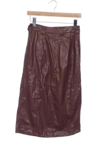 Fustă NA-KD, Mărime XS, Culoare Maro, Preț 78,20 Lei