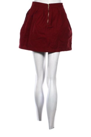 Fustă Stradivarius, Mărime S, Culoare Roșu, Preț 60,99 Lei