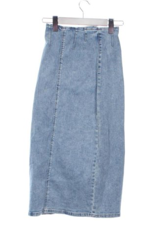 Fustă Stradivarius, Mărime XXS, Culoare Albastru, Preț 78,20 Lei