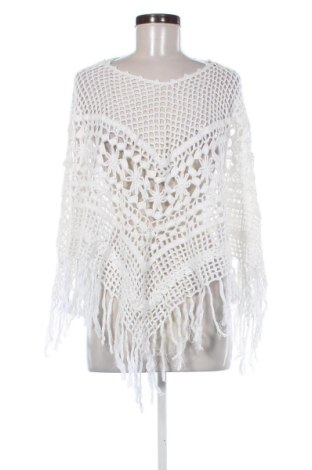Poncho TWINSET, Mărime M, Culoare Alb, Preț 358,99 Lei