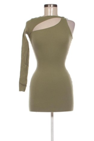 Kleid Bershka, Größe XS, Farbe Grün, Preis 8,99 €