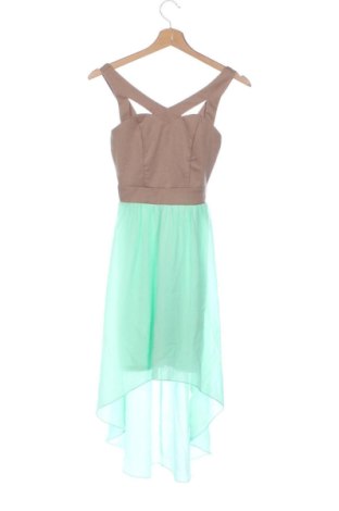 Kleid Charlotte Russe, Größe XS, Farbe Mehrfarbig, Preis 7,99 €