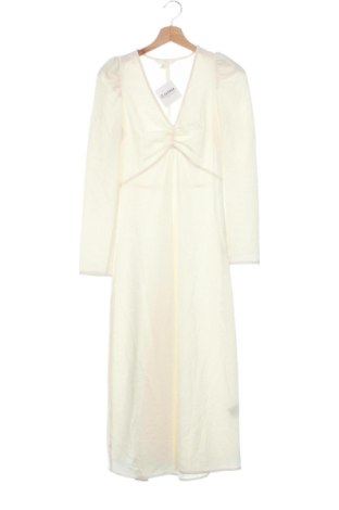 Рокля H&M, Размер XS, Цвят Екрю, Цена 9,71 €