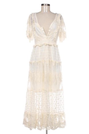 Sukienka Lily Mcbee, Rozmiar M, Kolor ecru, Cena 166,99 zł