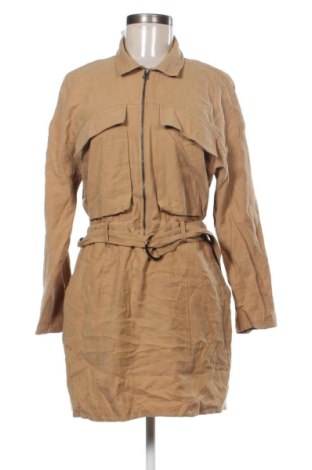 Sukienka Pull&Bear, Rozmiar L, Kolor Beżowy, Cena 104,99 zł
