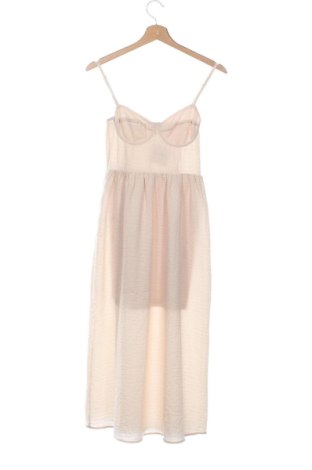 Rochie Stradivarius, Mărime S, Culoare Bej, Preț 123,99 Lei