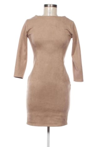 Kleid Unbranded, Größe XS, Farbe Beige, Preis € 10,99