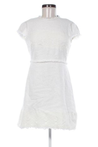 Kleid Zara, Größe M, Farbe Weiß, Preis 17,99 €