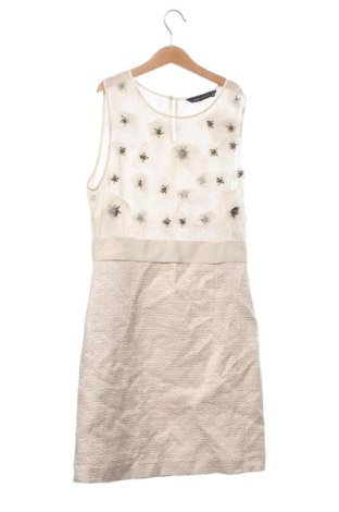 Рокля Zara, Размер XS, Цвят Бежов, Цена 14,31 €