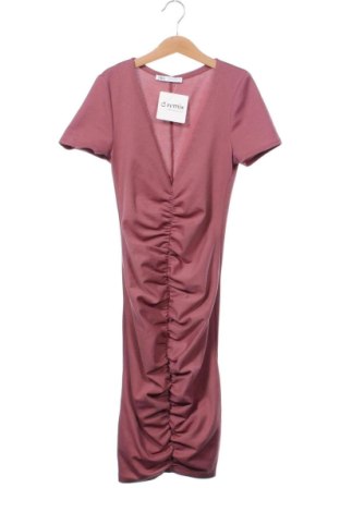 Šaty  Zara, Velikost XXS, Barva Popelavě růžová, Cena  349,00 Kč