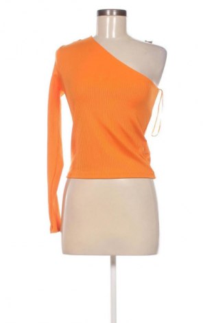 Bluzka damska Sinsay, Rozmiar L, Kolor Pomarańczowy, Cena 22,99 zł