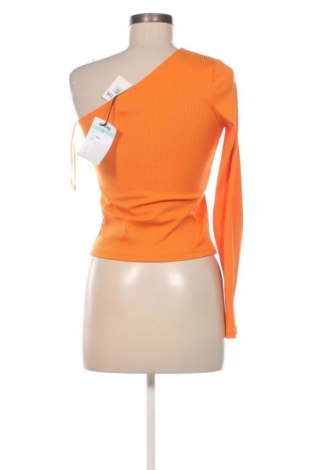 Bluzka damska Sinsay, Rozmiar L, Kolor Pomarańczowy, Cena 22,99 zł