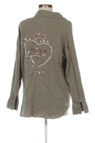 Дамска риза Amisu, Размер M, Цвят Зелен, Цена 1,02 €