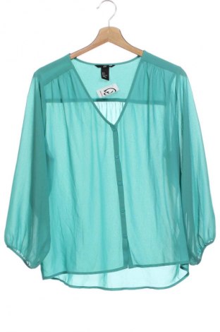 Dámská košile  H&M, Velikost XS, Barva Zelená, Cena  49,00 Kč