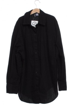 Дамска риза H&M Divided, Размер XXS, Цвят Черен, Цена 3,06 €
