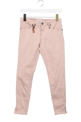 Damskie jeansy ONLY, Rozmiar XS, Kolor Popielaty róż, Cena 21,99 zł