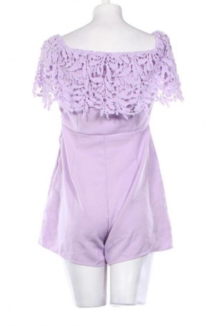 Női rövid overál Amisu, Méret M, Szín Lila, Ár 1 469 Ft