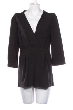 Дамски къс гащеризон Boohoo, Размер M, Цвят Черен, Цена 2,55 €