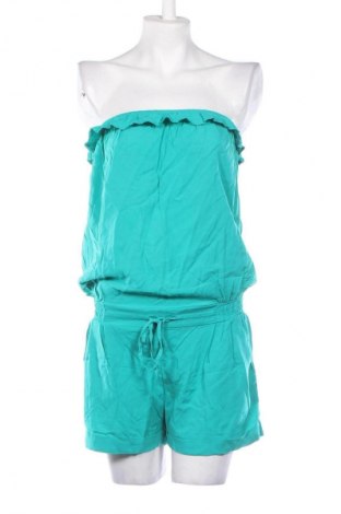 Дамски къс гащеризон Clockhouse, Размер S, Цвят Зелен, Цена 3,06 €