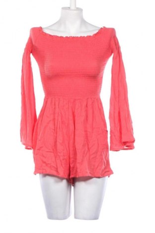 Salopetă scurtă de damă Fashion nova, Mărime M, Culoare Roz, Preț 7,99 Lei