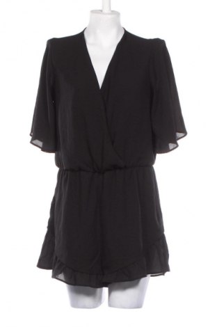 Salopetă scurtă de damă Gina Tricot, Mărime L, Culoare Negru, Preț 15,99 Lei