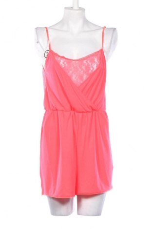 Дамски къс гащеризон H&M Divided, Размер S, Цвят Розов, Цена 2,04 €