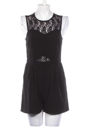 Дамски къс гащеризон Unbranded, Размер M, Цвят Черен, Цена 3,57 €