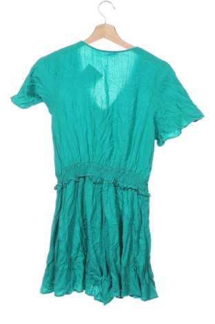 Дамски къс гащеризон Zara, Размер XS, Цвят Зелен, Цена 2,55 €