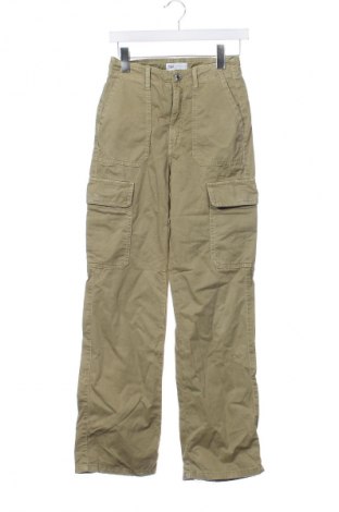 Dámské kalhoty  Zara, Velikost XXS, Barva Zelená, Cena  169,00 Kč