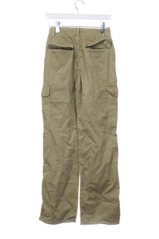 Dámské kalhoty  Zara, Velikost XXS, Barva Zelená, Cena  169,00 Kč