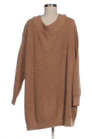 Damski sweter Bpc Bonprix Collection, Rozmiar 3XL, Kolor Brązowy, Cena 79,99 zł